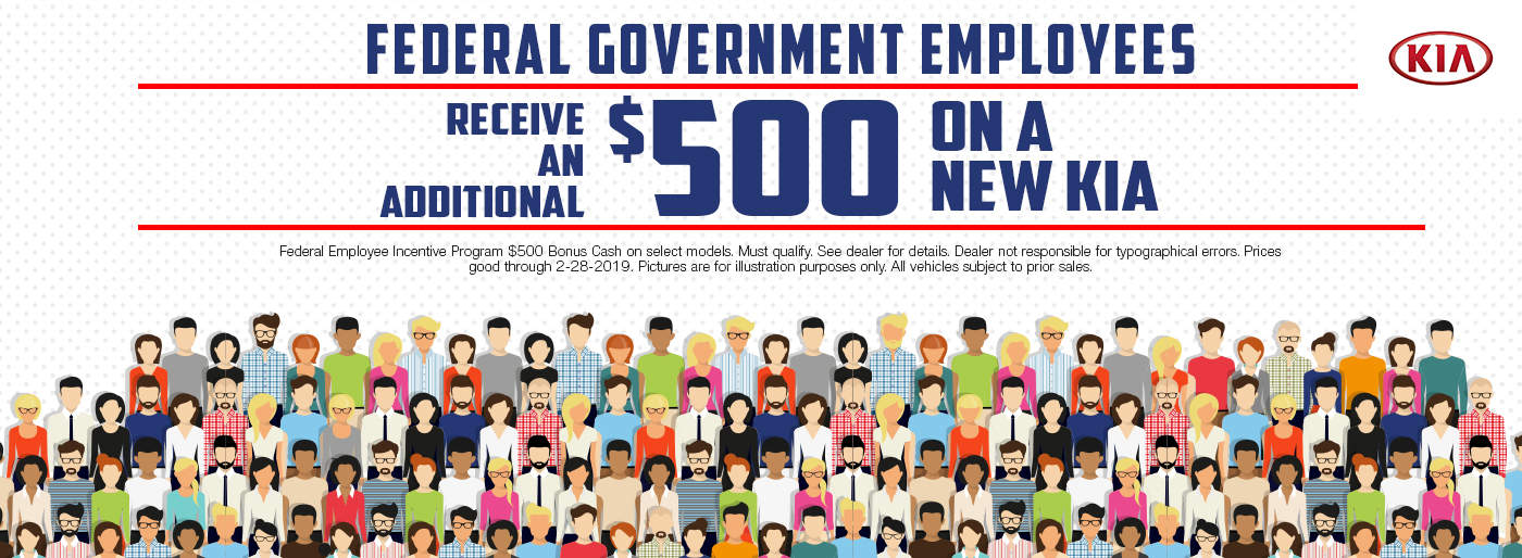 Federal Government Employee Special Discount Napleton's Kia of