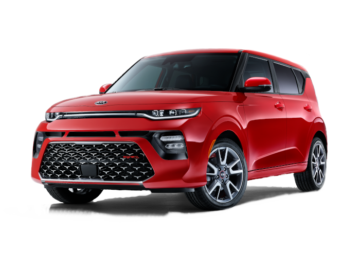 Red 2020 Kia Soul