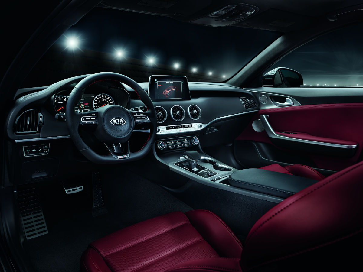 Stinger GT Sports Car Interior Seating Stinger GT Sports Car Interior Seating