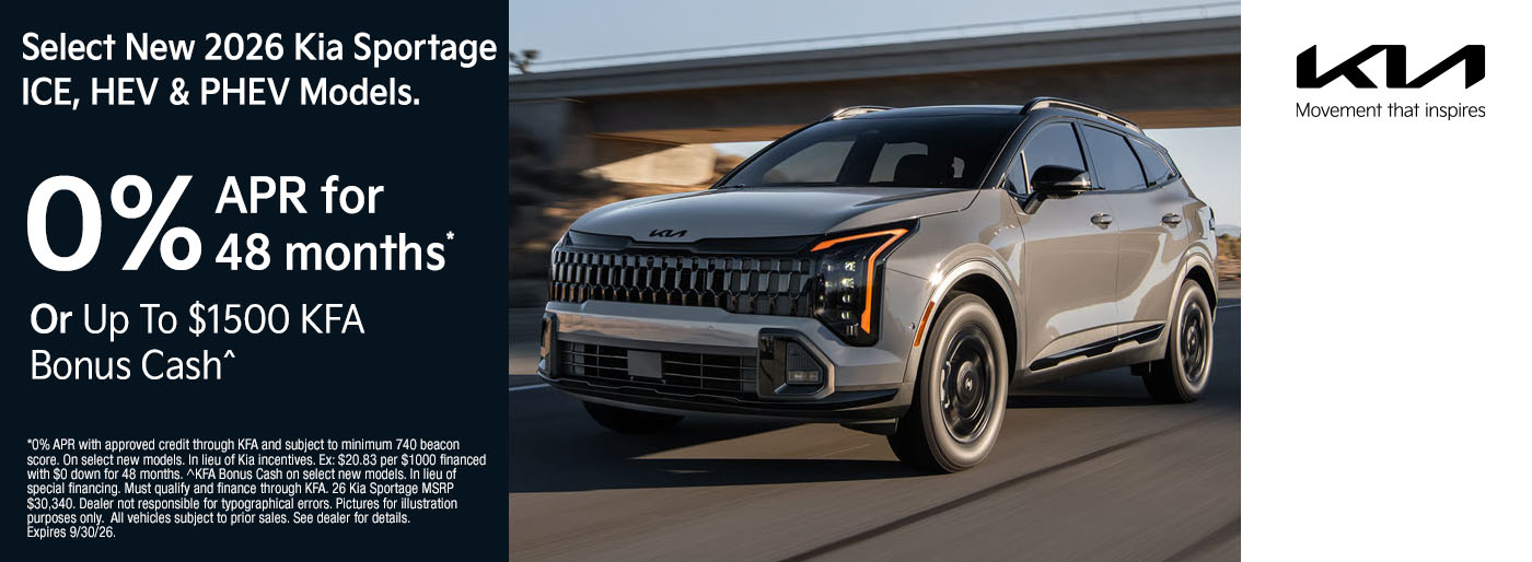 Kia Incentives September