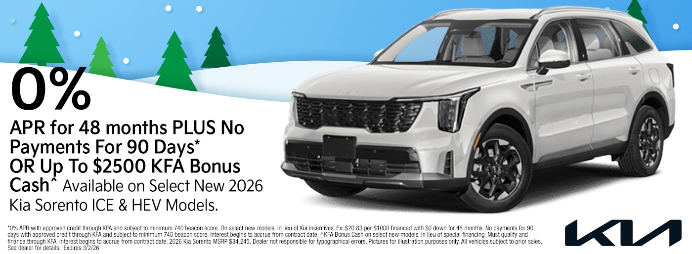 Kia Incentives February