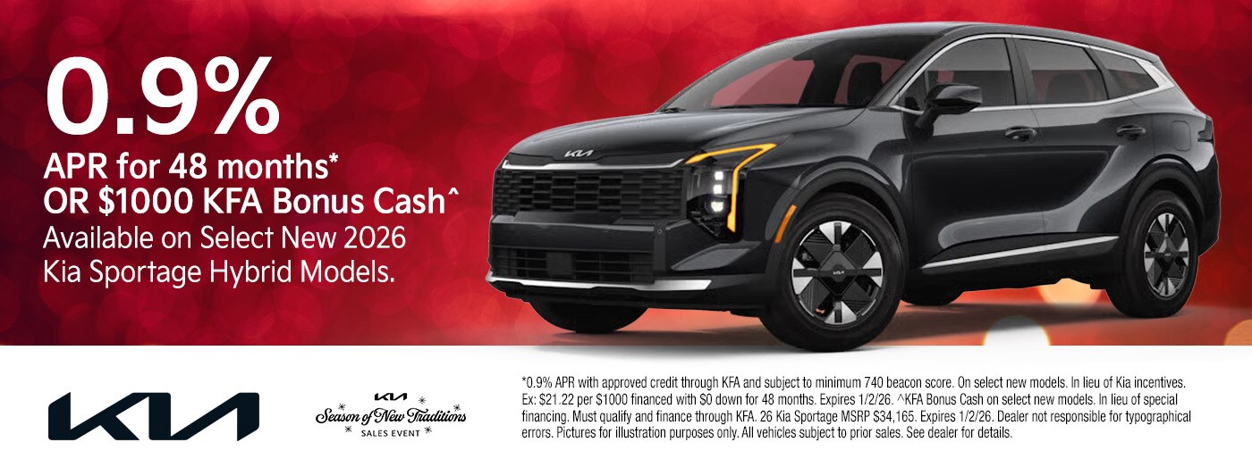Kia Incentives December