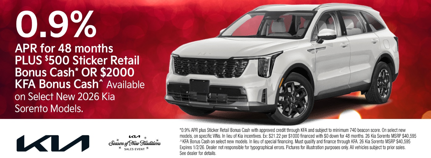 Kia Incentives December