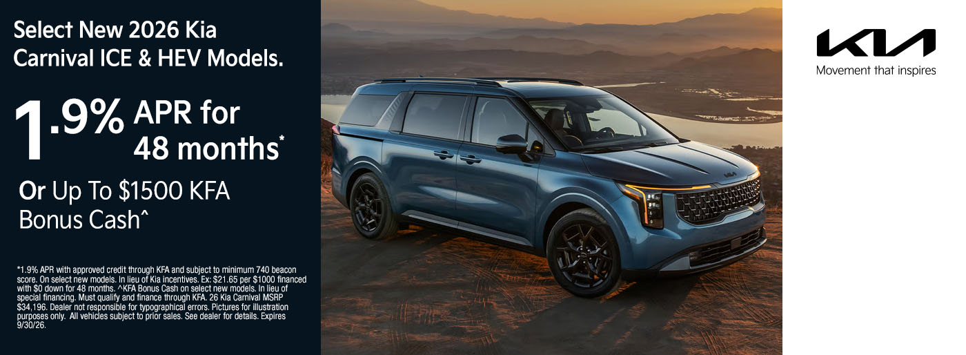 Kia Incentives September