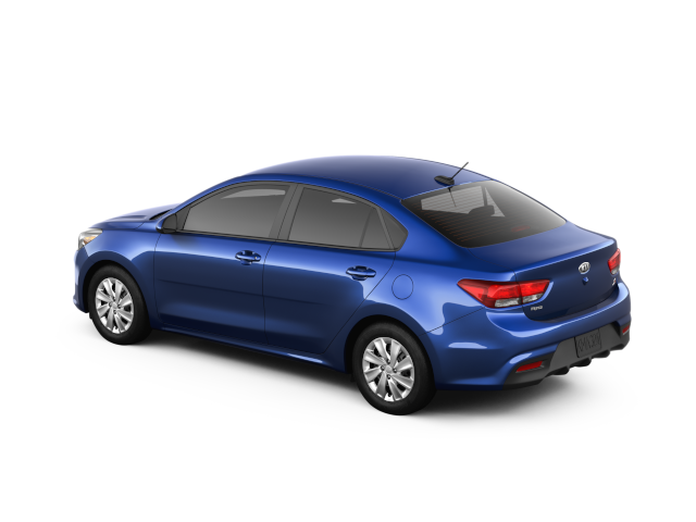 Blue 2019 Kia Rio