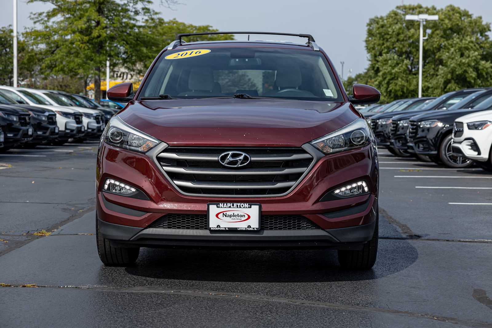 Used 2016 Hyundai Tucson SE with VIN KM8J33A49GU097146 for sale in Loves Park, IL