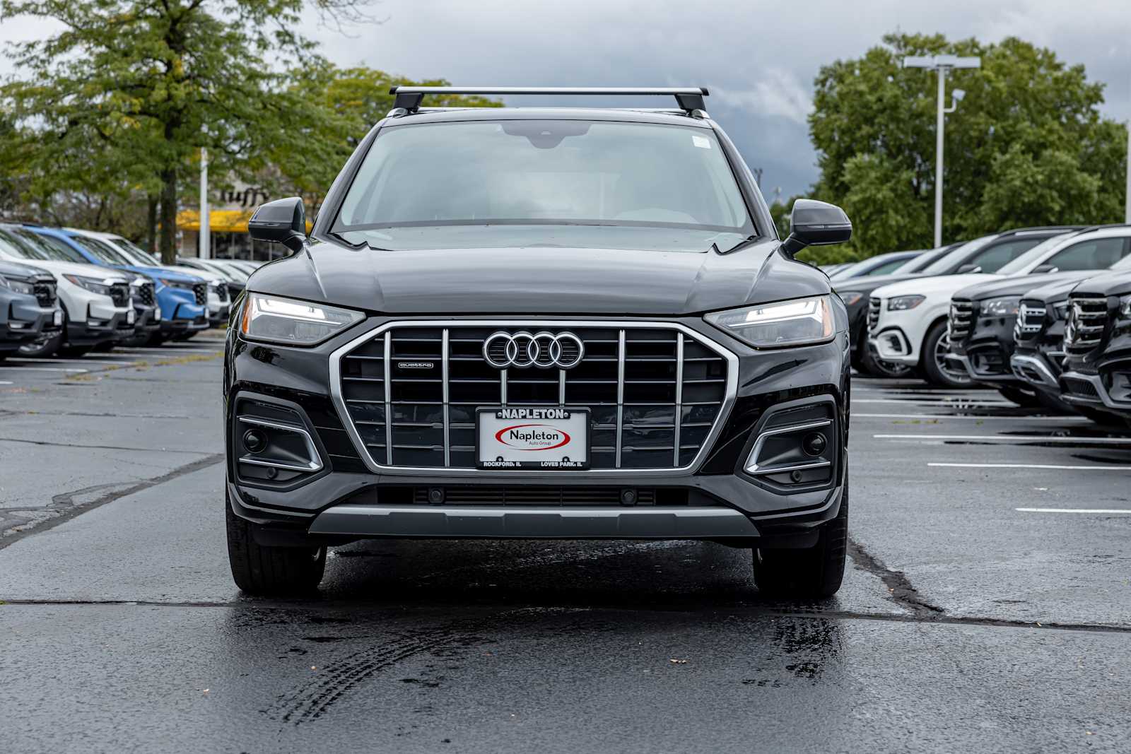 Used 2021 Audi Q5 Premium with VIN WA1AAAFY6M2137243 for sale in Loves Park, IL