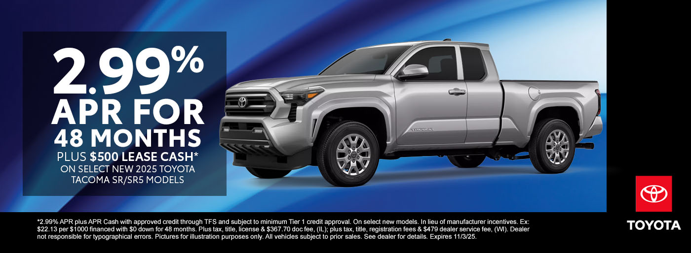 Toyota Incentives October