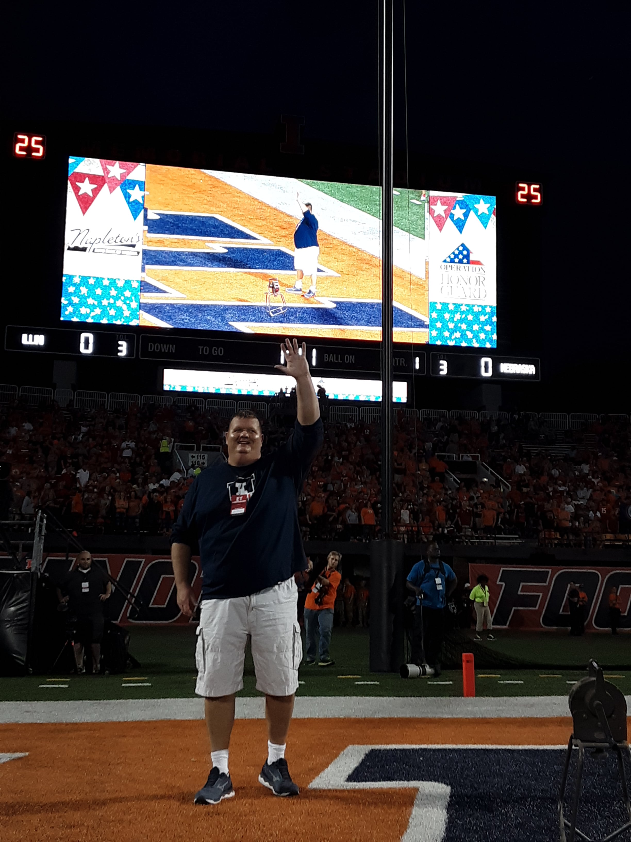 Master Sergeant Jeffery Stoudt - Napleton Veteran of the Game