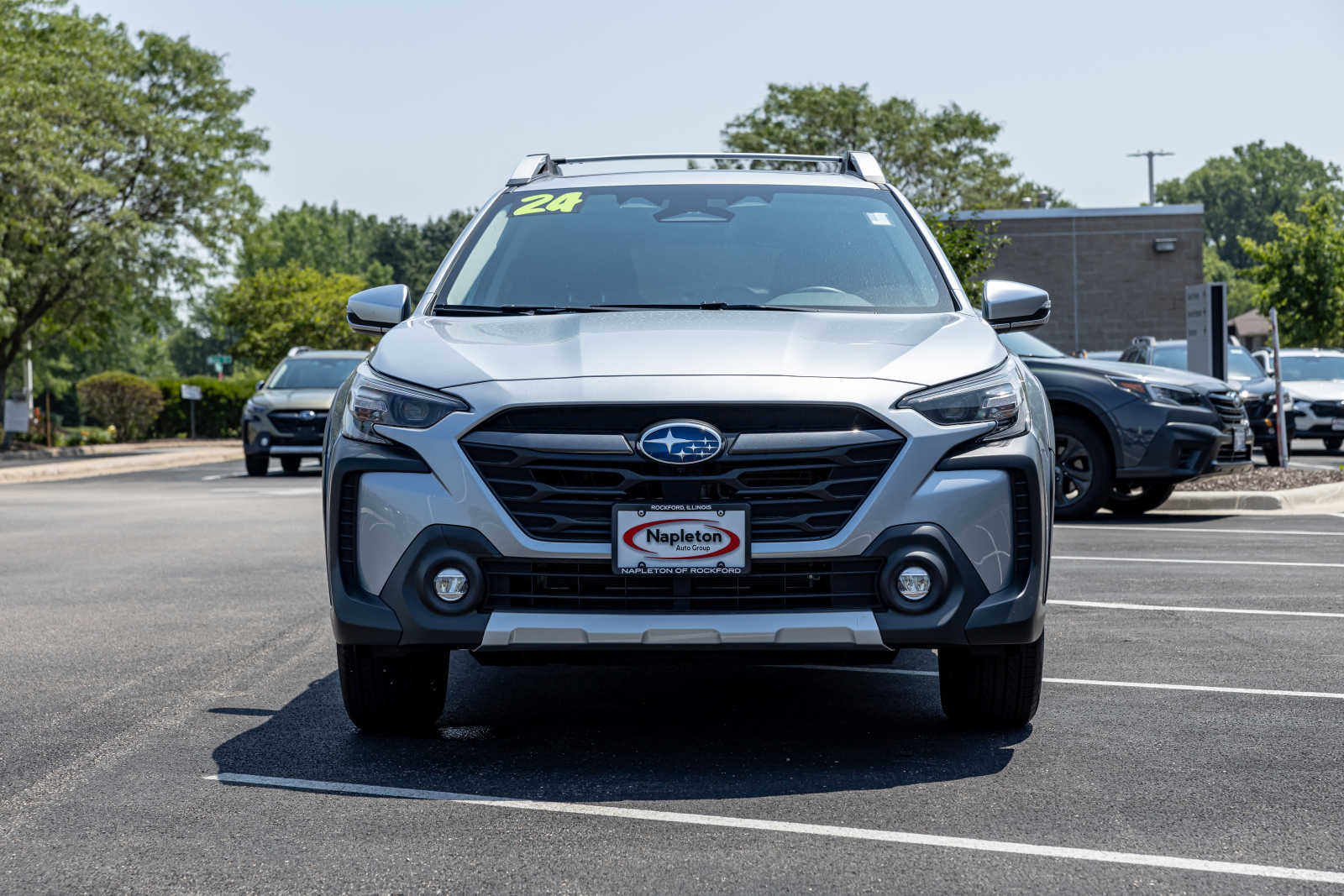 Certified 2024 Subaru Outback Touring with VIN 4S4BTAPC8R3134817 for sale in Rockford, IL