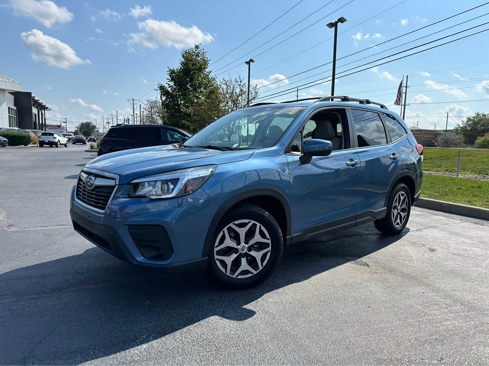 Used 2020 Subaru Forester Premium with VIN JF2SKAGC6LH490606 for sale in Schererville, IN