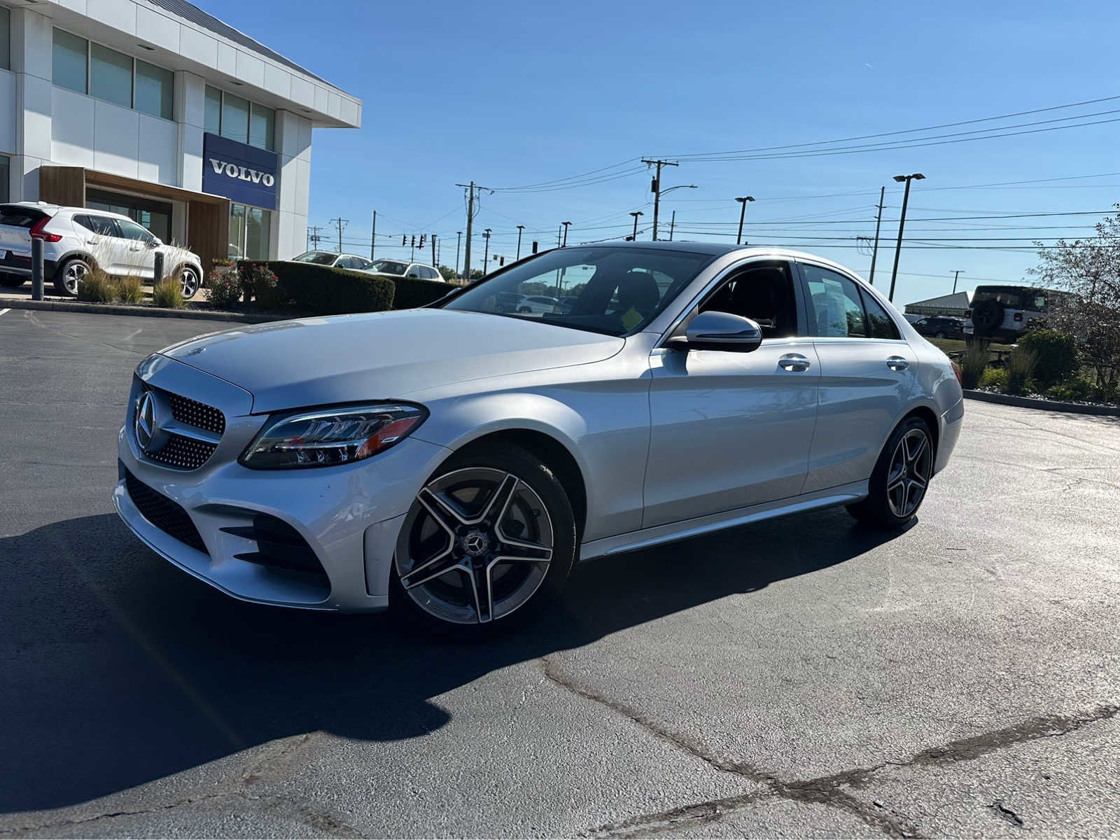 Used 2021 Mercedes-Benz C-Class Sedan C300 with VIN W1KWF8EB0MR640413 for sale in Schererville, IN