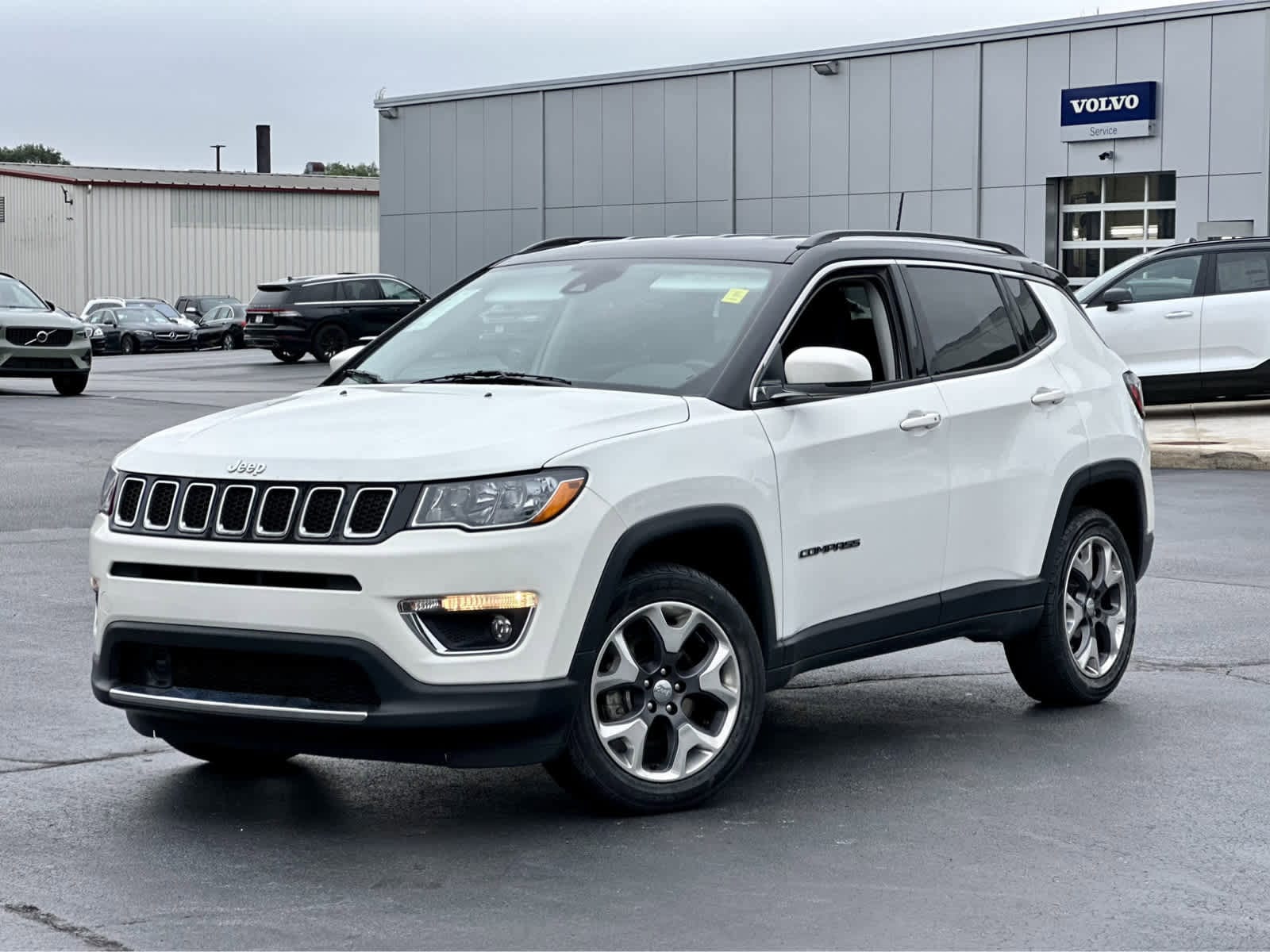 Used 2021 Jeep Compass Limited with VIN 3C4NJDCB0MT549830 for sale in Schererville, IN