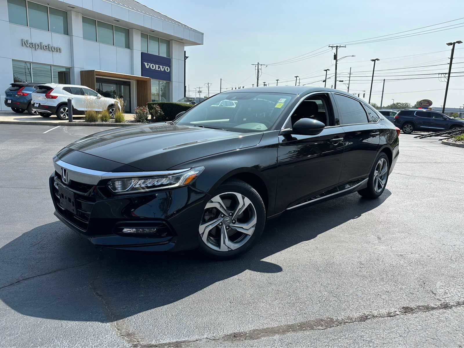 Used 2019 Honda Accord EX-L with VIN 1HGCV2F52KA011366 for sale in Schererville, IN