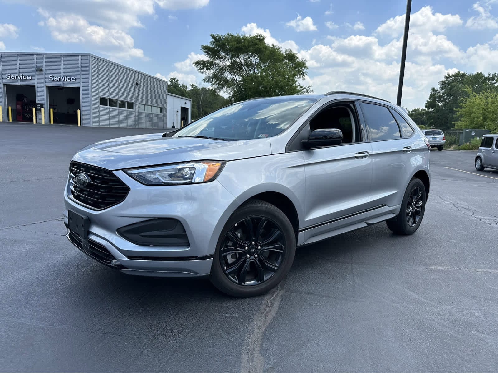 Used 2022 Ford Edge SE with VIN 2FMPK4G9XNBA78758 for sale in Schererville, IN