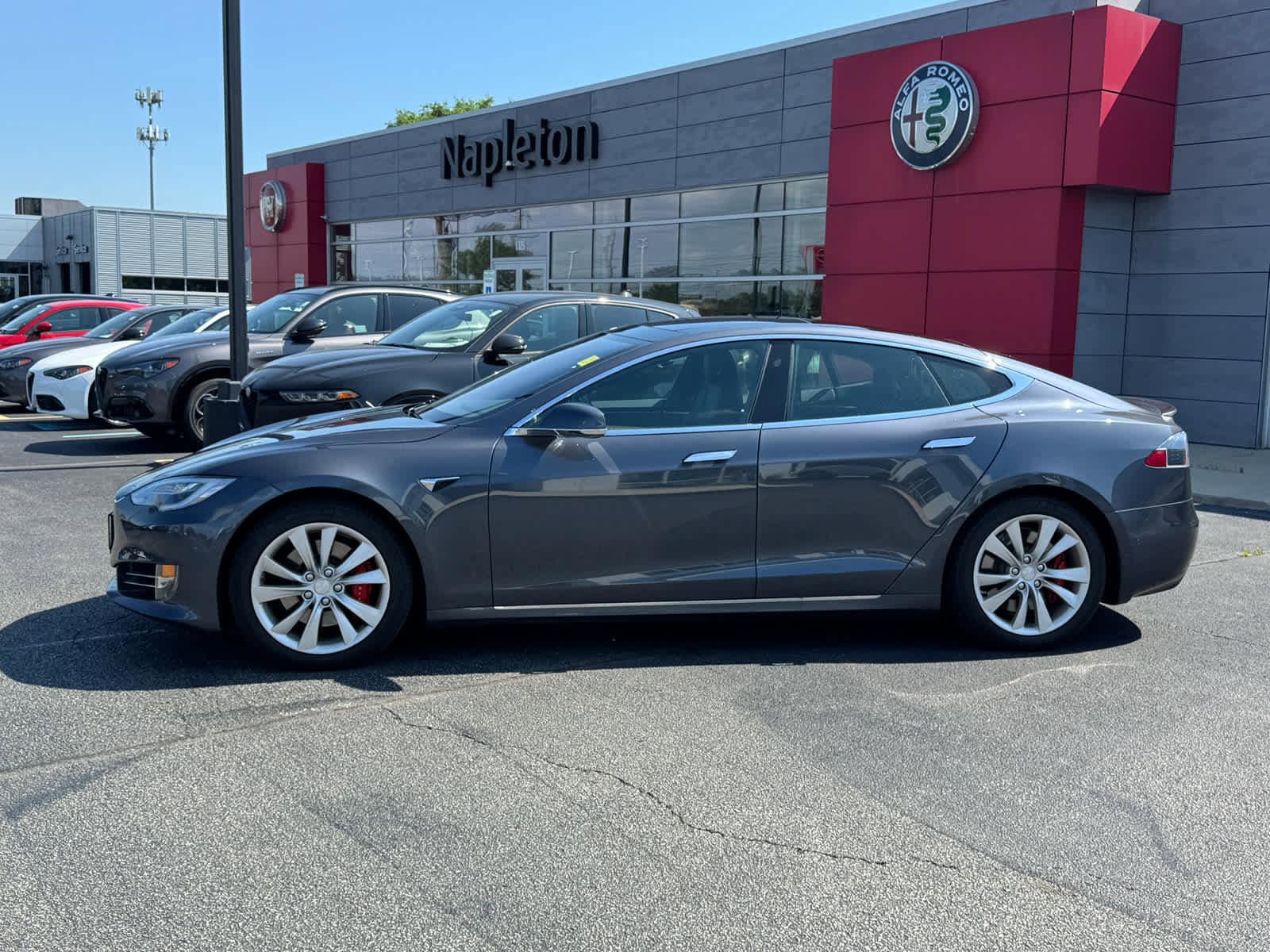 Used 2017 Tesla Model S P100D with VIN 5YJSA1E45HF198918 for sale in Schererville, IN