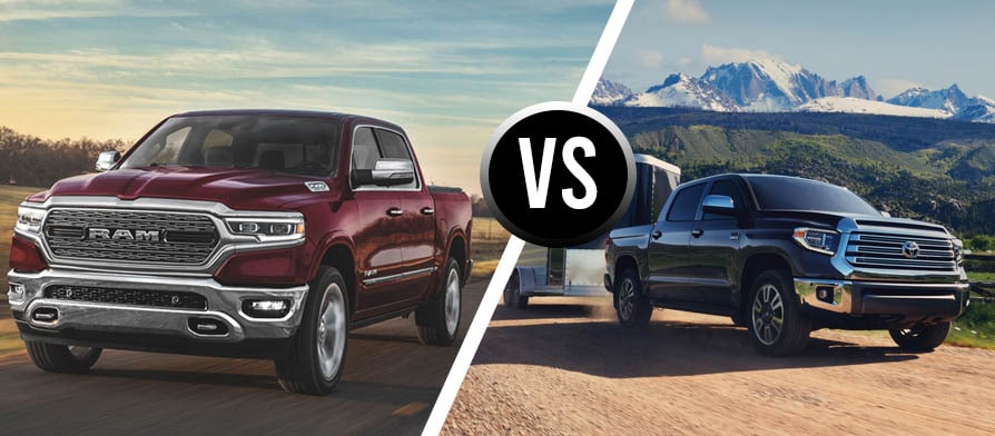 2020 RAM 1500 vs 2020 Toyota Tundra Comparison Review - Which Truck is
