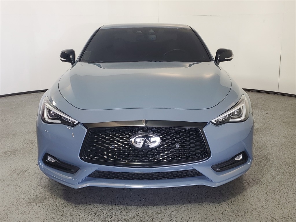 Used 2021 INFINITI Q60 Coupe RED SPORT with VIN JN1FV7LK6MM530427 for sale in Clermont, FL