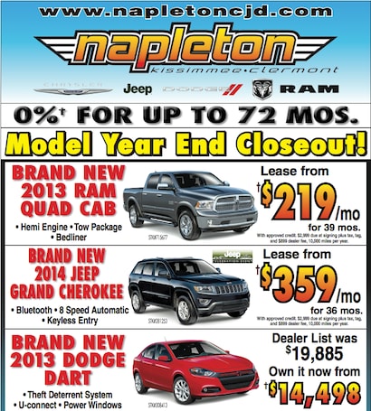 Napleton Clermont Chrysler Jeep Dodge Ram: Unbeatable Deals