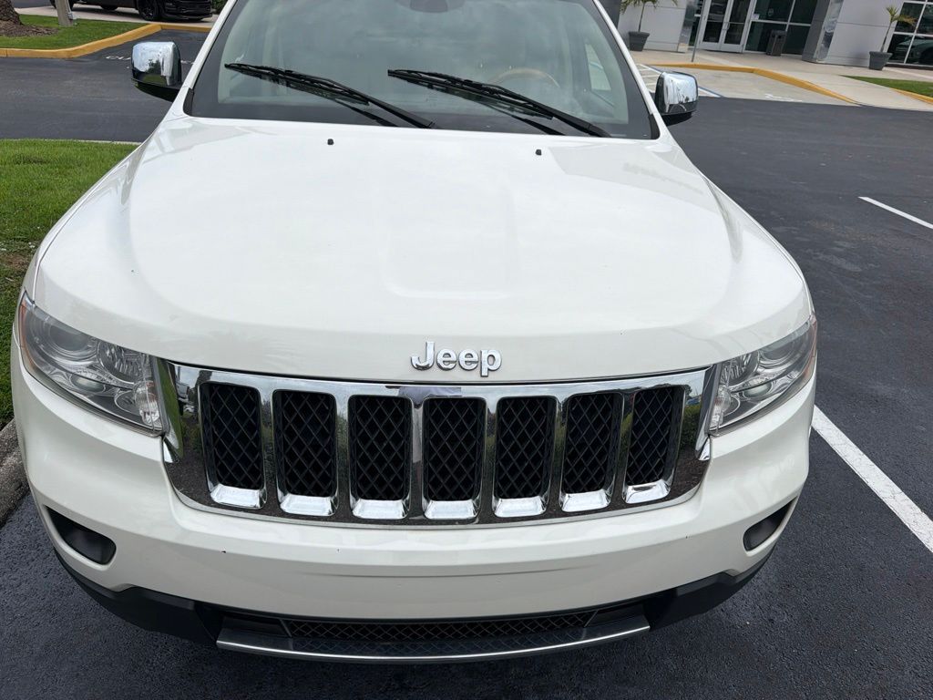 Used 2012 Jeep Grand Cherokee Overland with VIN 1C4RJECG8CC116379 for sale in Clermont, FL