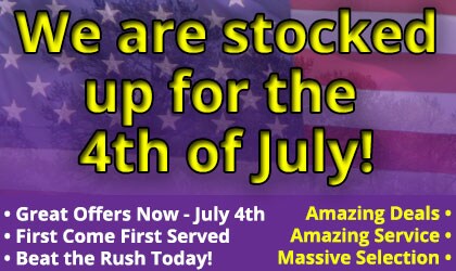 July 4th Dealership Sale Car lot deals