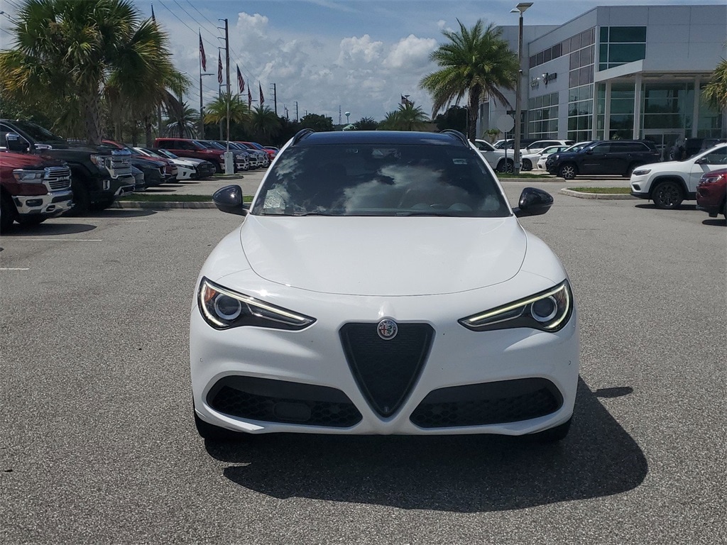 Used 2021 Alfa Romeo Stelvio Ti Sport with VIN ZASPAKBN6M7D02610 for sale in Oakbrook Terrace, IL