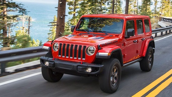 Red Jeep Wrangler Rubicon For Sale in Clermont