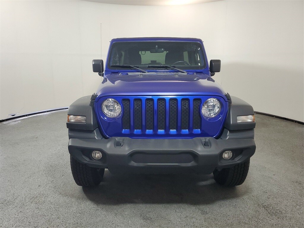 Certified 2020 Jeep Wrangler Unlimited Sport S with VIN 1C4HJXDN8LW330386 for sale in Clermont, FL