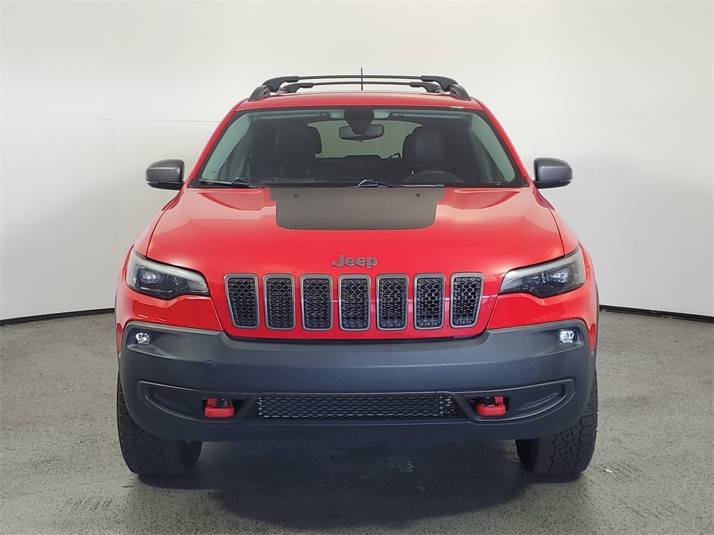 Used 2019 Jeep Cherokee Trailhawk with VIN 1C4PJMBX7KD199573 for sale in Clermont, FL