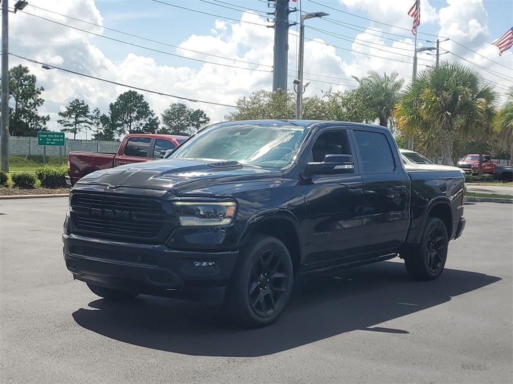 Used 2021 RAM Ram 1500 Pickup Laramie with VIN 1C6RREJT9MN710789 for sale in Kissimmee, FL