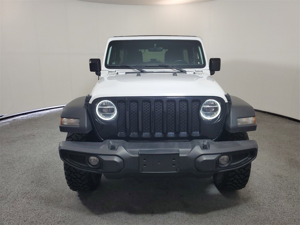 Certified 2021 Jeep Wrangler Unlimited Willys with VIN 1C4HJXDG8MW696335 for sale in Clermont, FL