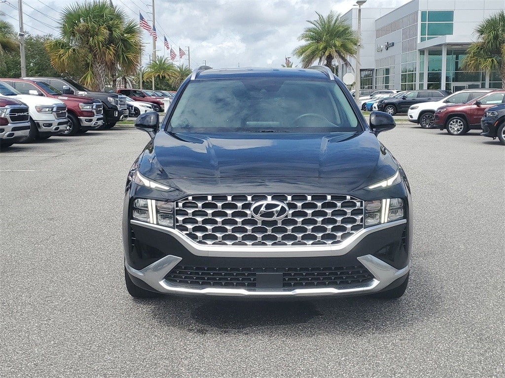 Used 2021 Hyundai Santa Fe SEL with VIN 5NMS24AJ7MH335991 for sale in Clermont, FL