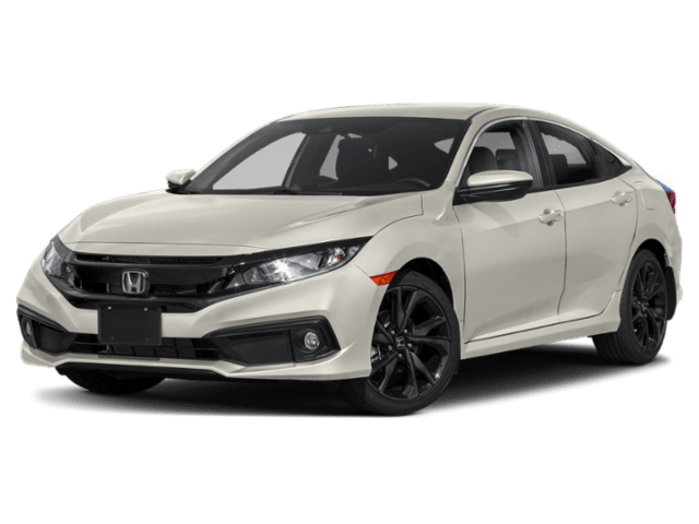 2019 Honda Civic in White