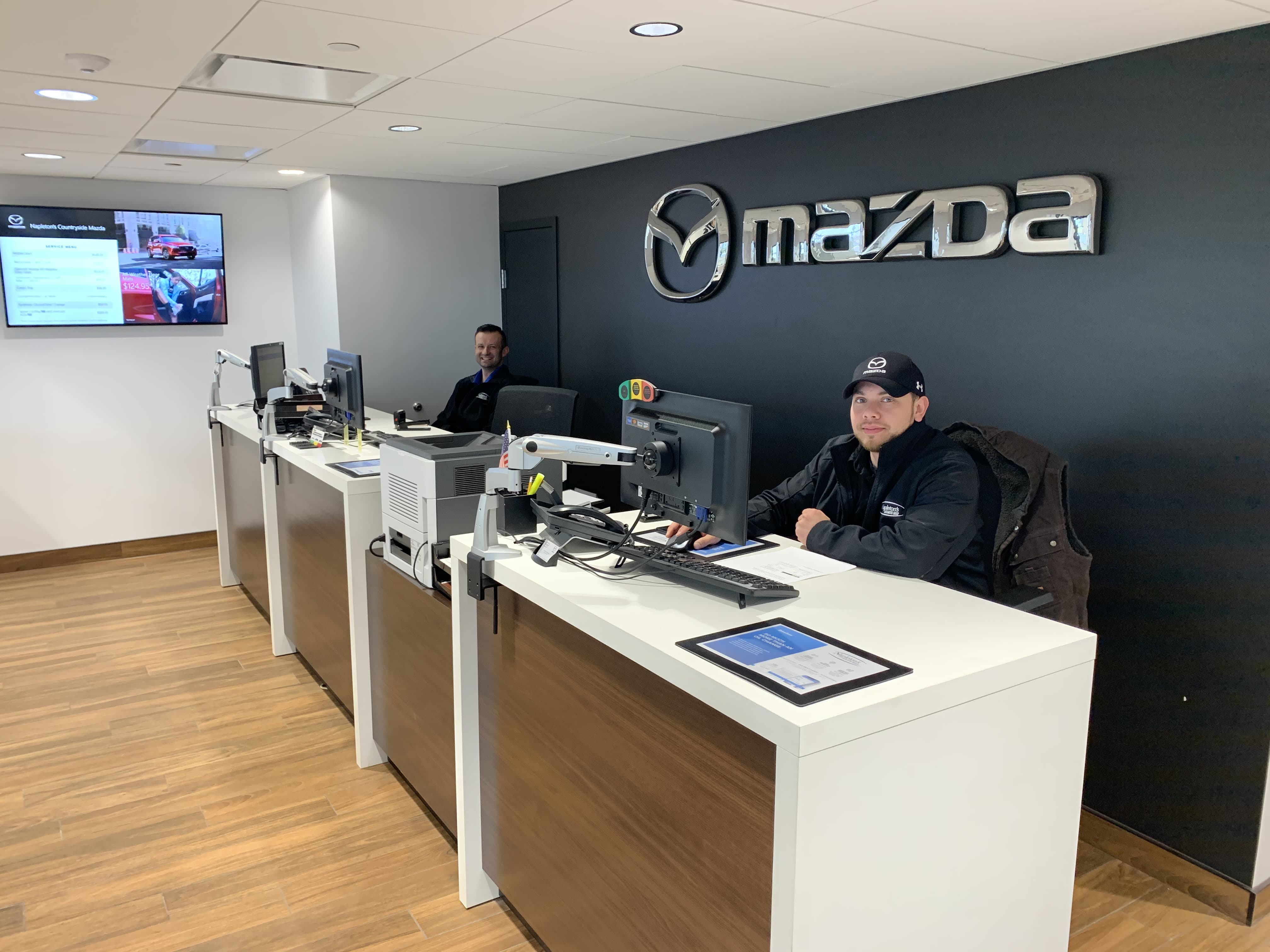Service center Napleton Mazda