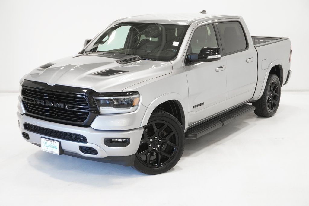 Used 2021 RAM Ram 1500 Pickup Laramie with VIN 1C6SRFJT7MN538642 for sale in Arlington Heights, IL