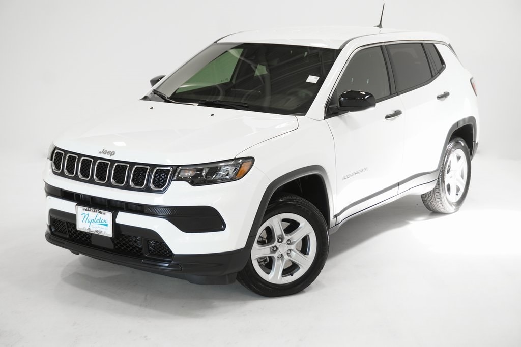 Used 2024 Jeep Compass Sport with VIN 3C4NJDAN8RT581963 for sale in Arlington Heights, IL