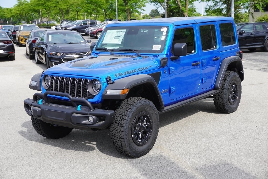 Used 2023 Jeep Wrangler 4xe Rubicon 4XE 20th Anniversary with VIN 1C4JJXR64PW694118 for sale in Arlington Heights, IL