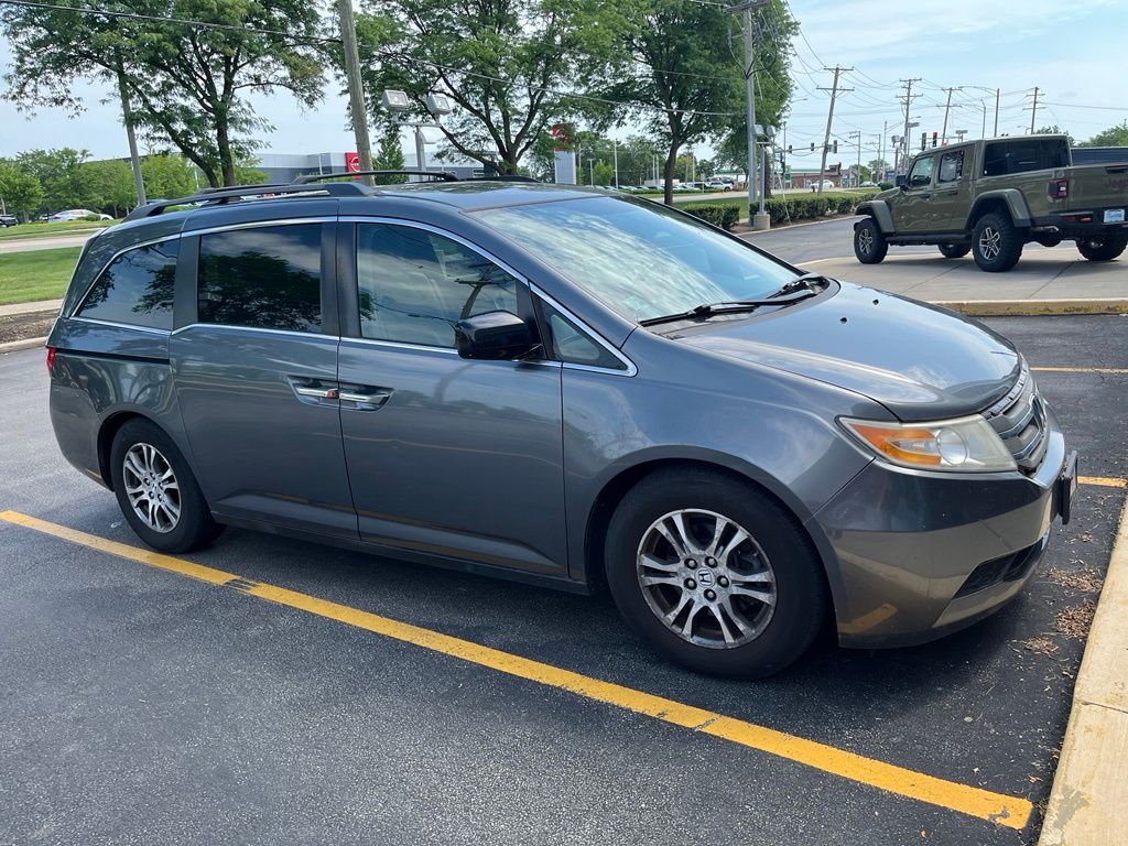 Used 2013 Honda Odyssey EX-L with VIN 5FNRL5H6XDB050013 for sale in Arlington Heights, IL