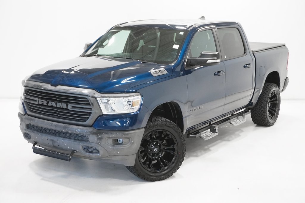 Used 2021 RAM Ram 1500 Pickup Big Horn/Lone Star with VIN 1C6SRFFT0MN633388 for sale in Arlington Heights, IL