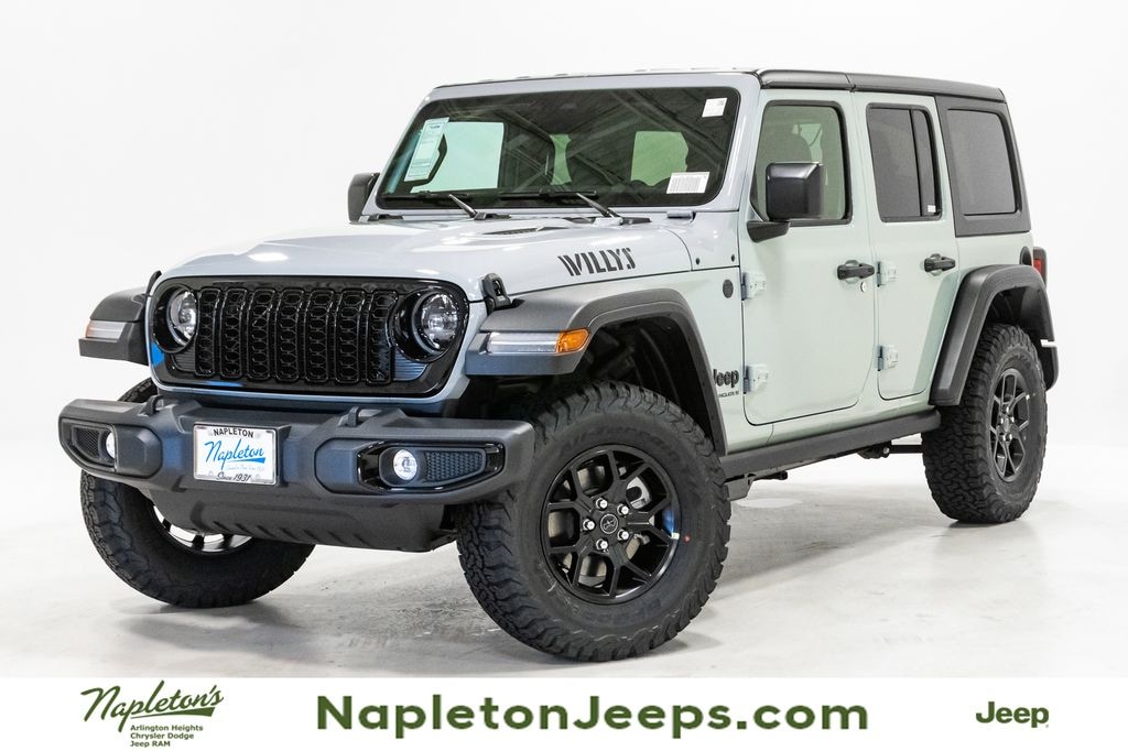 New 2026 Jeep Wrangler 4-DOOR WILLYS Sport Utility
