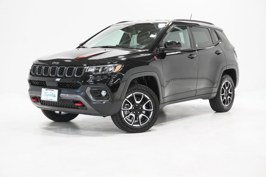 Used 2024 Jeep Compass Trailhawk with VIN 3C4NJDDN2RT145136 for sale in Arlington Heights, IL