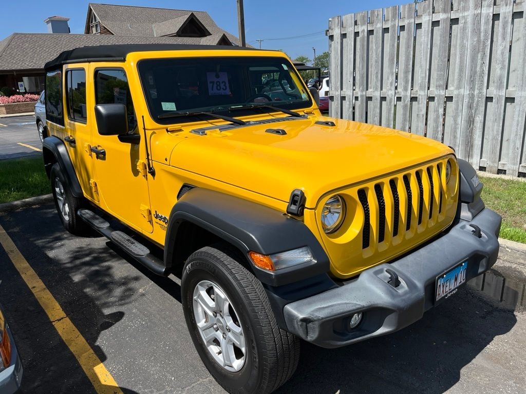 Used 2019 Jeep Wrangler Unlimited Sport S SUV