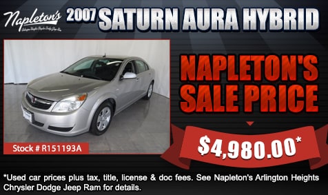 Napleton's Arlington Heights Chrysler Dodge Jeep RAM Pre-Owned Special