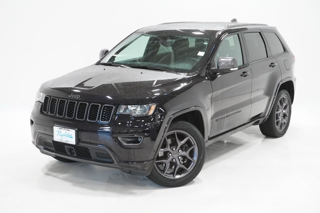 Used 2021 Jeep Grand Cherokee 80th Edition with VIN 1C4RJFBG9MC615782 for sale in Arlington Heights, IL