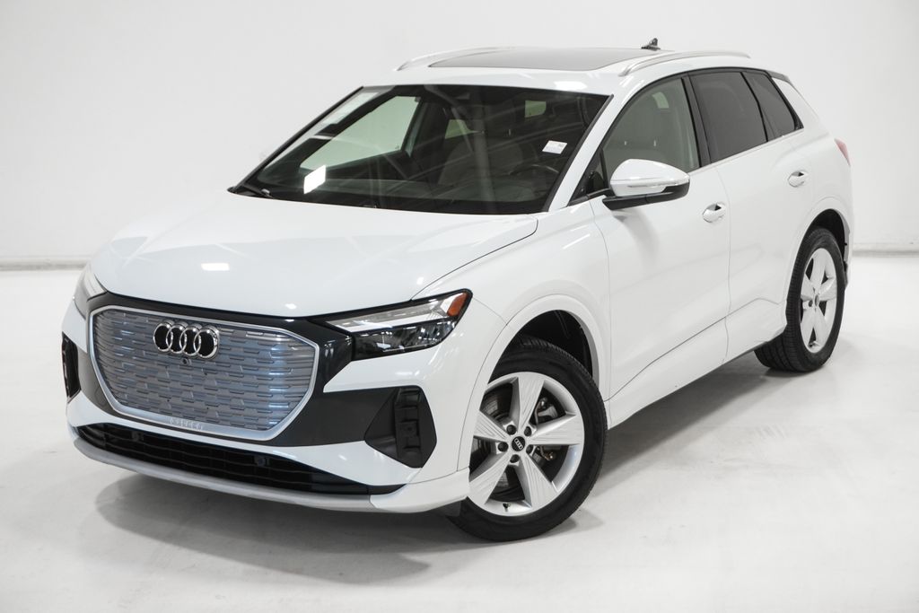 Used 2022 Audi Q4 e-tron Premium Plus with VIN WA1H2BFZ3NP046753 for sale in Arlington Heights, IL