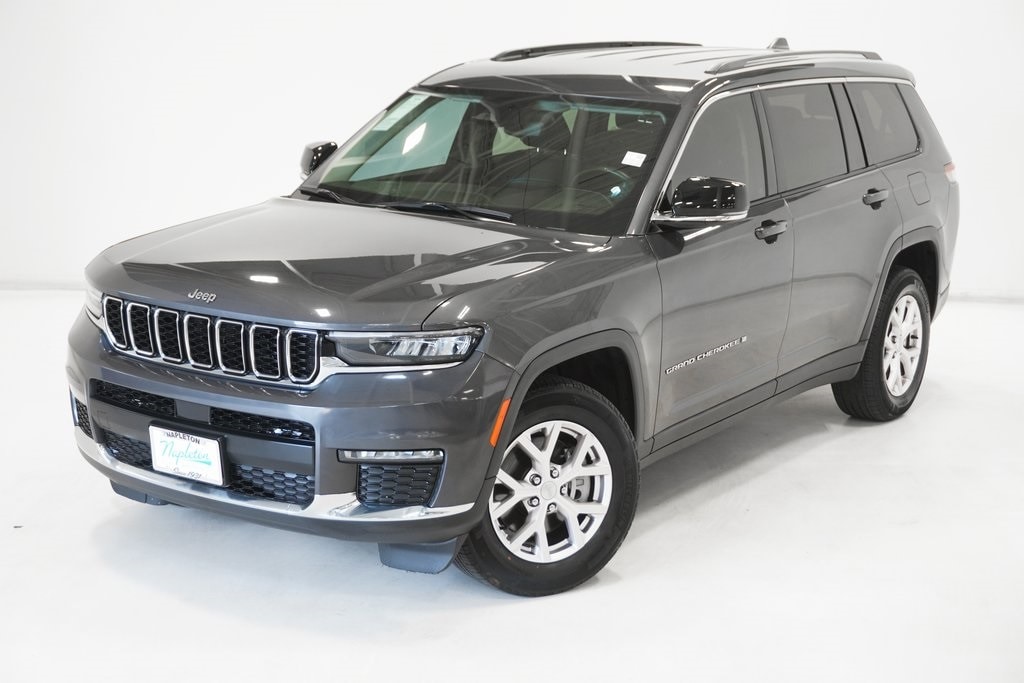 Certified 2021 Jeep Grand Cherokee L Limited with VIN 1C4RJKBG6M8182496 for sale in Arlington Heights, IL