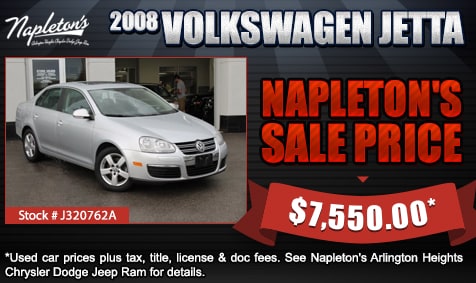 Napleton's Arlington Heights Chrysler Dodge Jeep RAM Pre-Owned Special