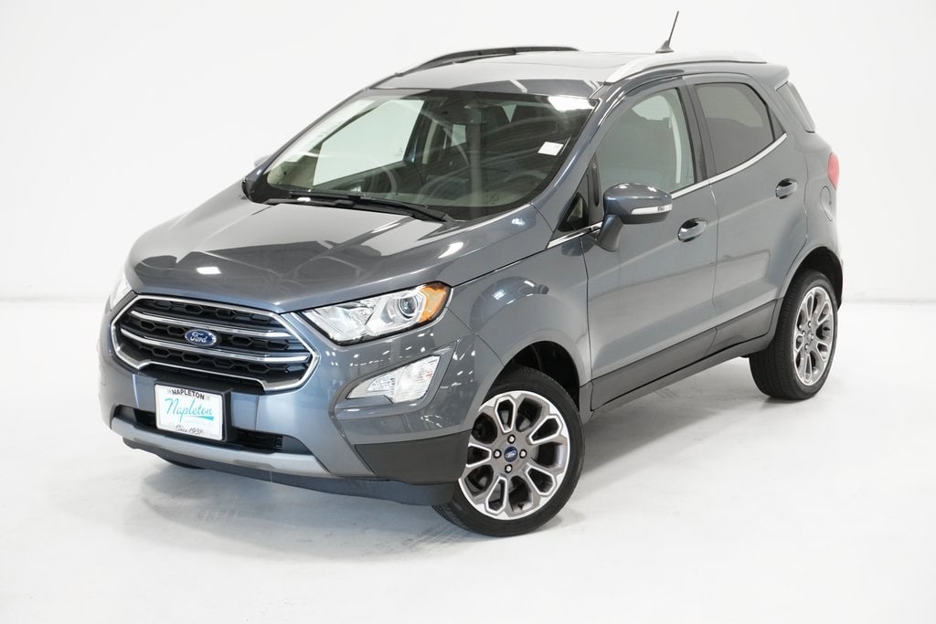 Used 2021 Ford EcoSport Titanium with VIN MAJ6S3KL4MC422392 for sale in Arlington Heights, IL