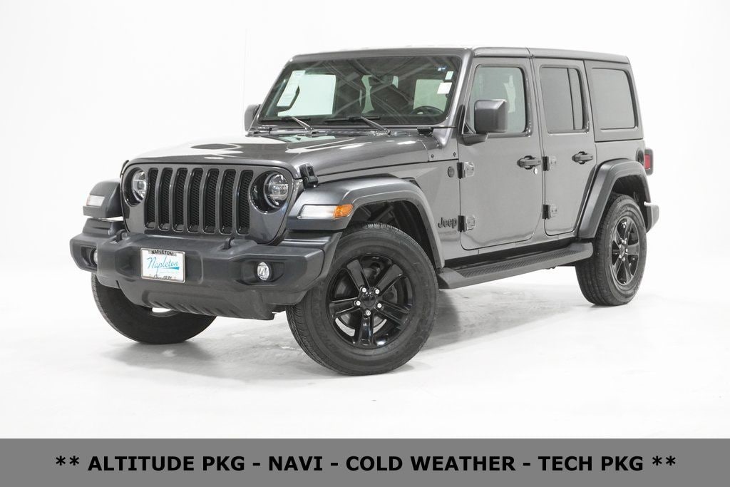 Used 2022 Jeep Wrangler Unlimited Sport Altitude SUV