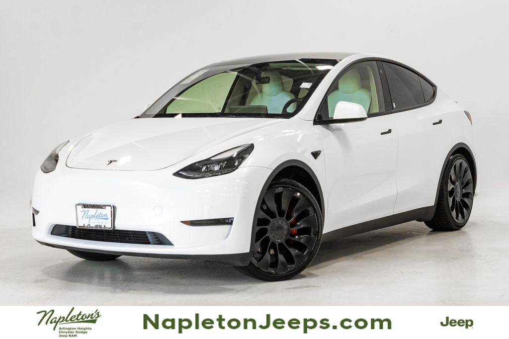 2022 Tesla Model Y Performance Dual Motor All-Wheel Drive's photo